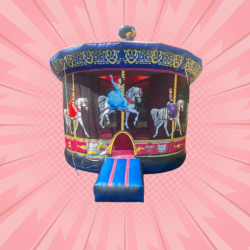 Princess Carousel Bounce House