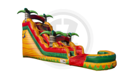 18 ft tropical fiesta breeze water slide ws355 ezinflatables 700x 1 18FT Fiesta Water Slide