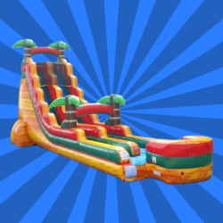 22' Palm Paradise Water Slide