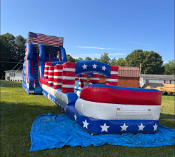 516949132 122205407984122655 1562856052758101940 n 1769890853 22 FT Old Glory Dual Lane Water Slide