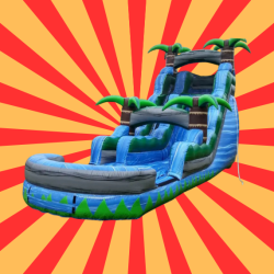 18 ft Blue Crush wet/dry Slide
