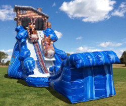 Log Flume Water Slide 1736025202 23 FT Log Flume Water Slide
