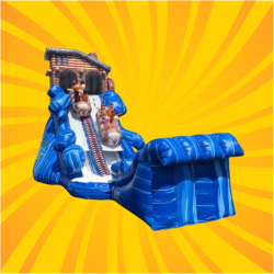 23 FT Log Flume Water Slide