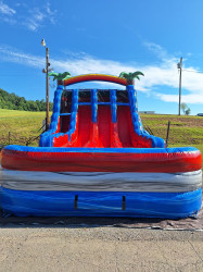 TWWS 1736024462 18 FT Baja Splash Triple Lane Slide
