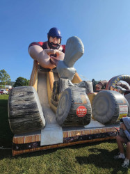 30FT Axeman Slide